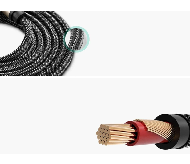 UGREEN AV128 Kabel jack 6.35 mm - 3m szary - 1489016 - zdjęcie 4